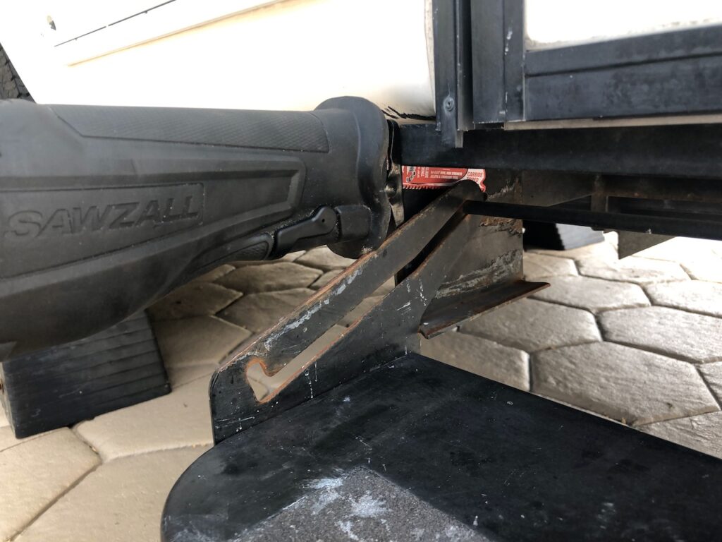 diy travel trailer steps